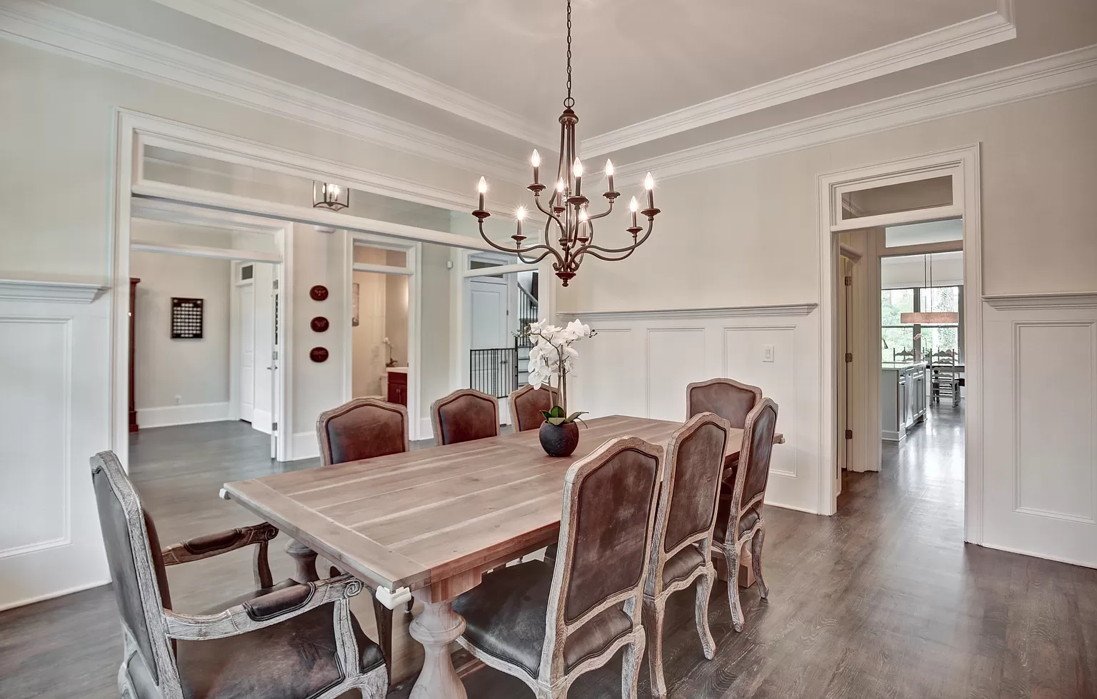 Custom home interior