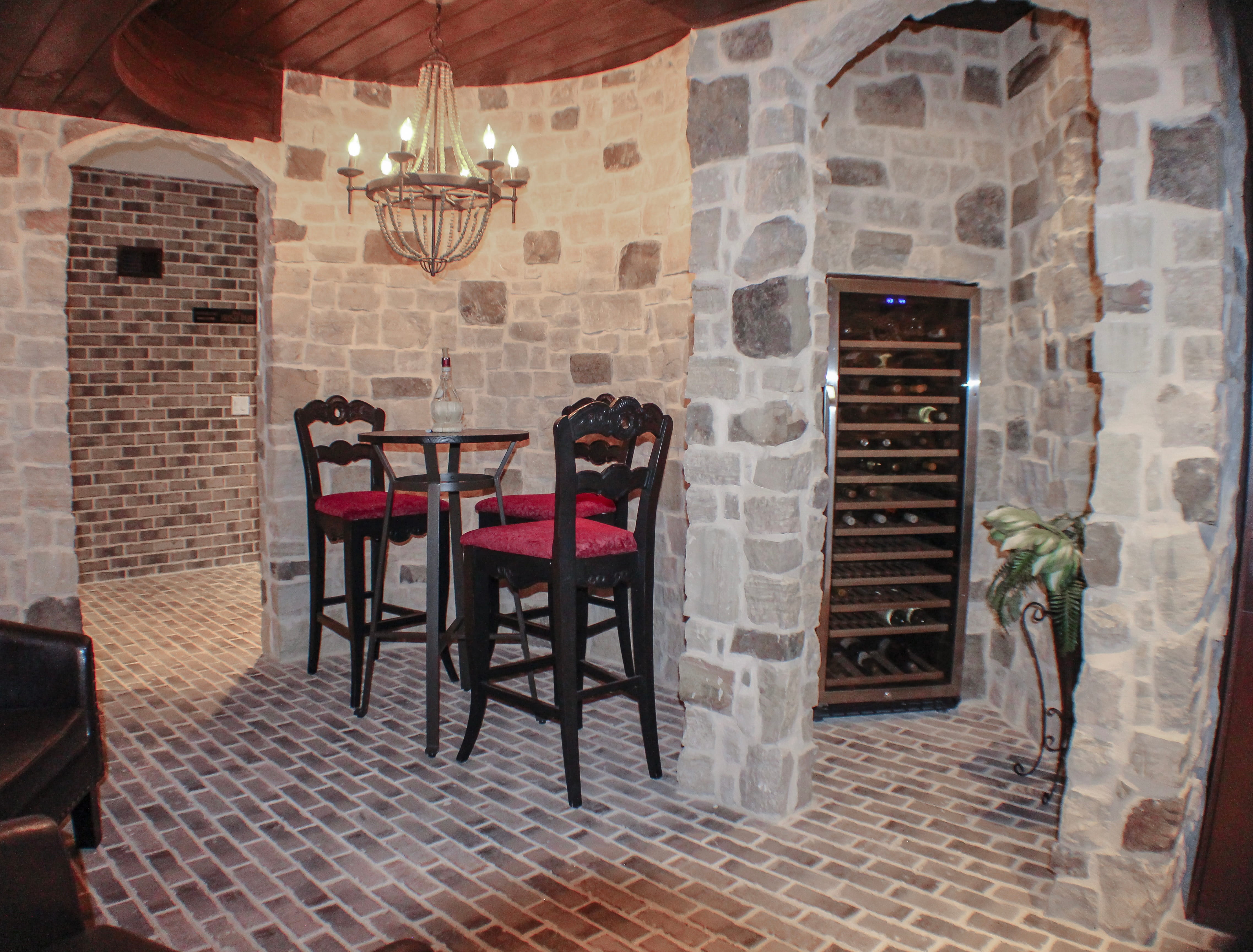 Basement remodeling Alpharetta GA - luxury entertainment space