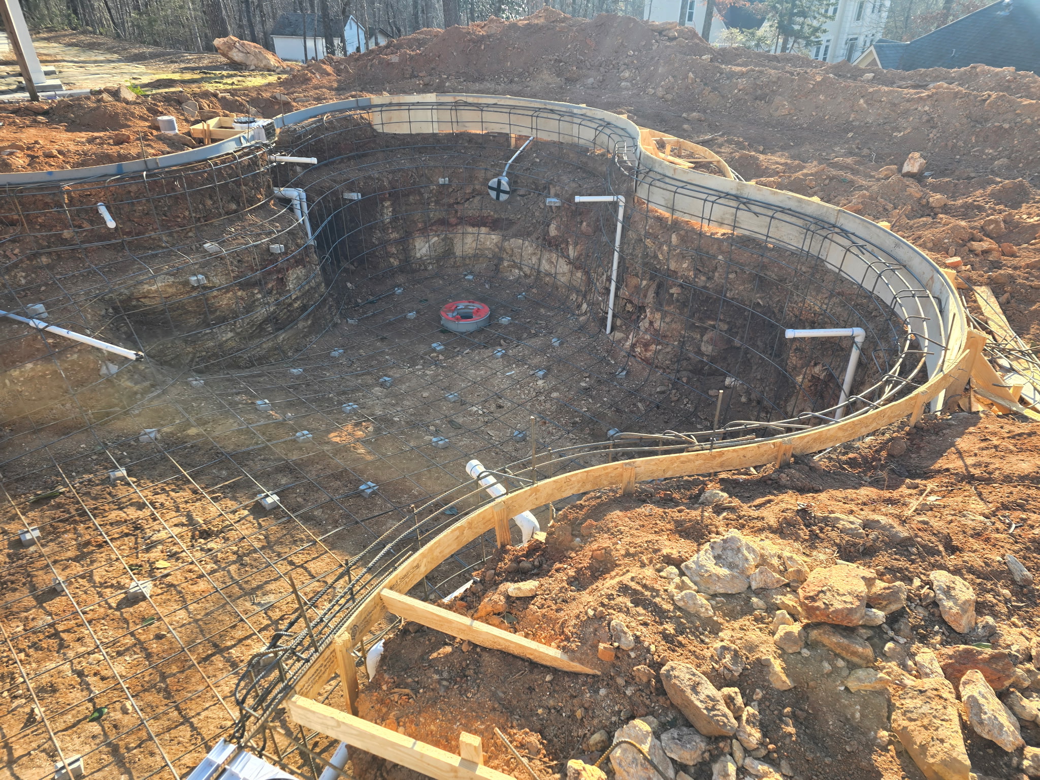 Summer entertaining - finished basement for summer parties Metro Atlanta